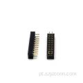 Conector fêmea de passo de 1,27 mm reto 20P